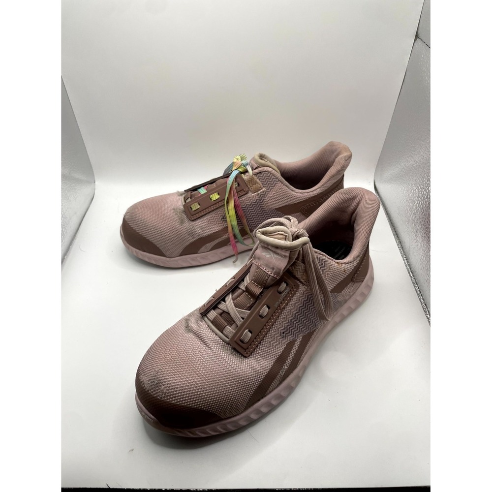 Reebok Sublite Legend Womens 7.5 Rose Gold Composite Toe Work Shoes RB212